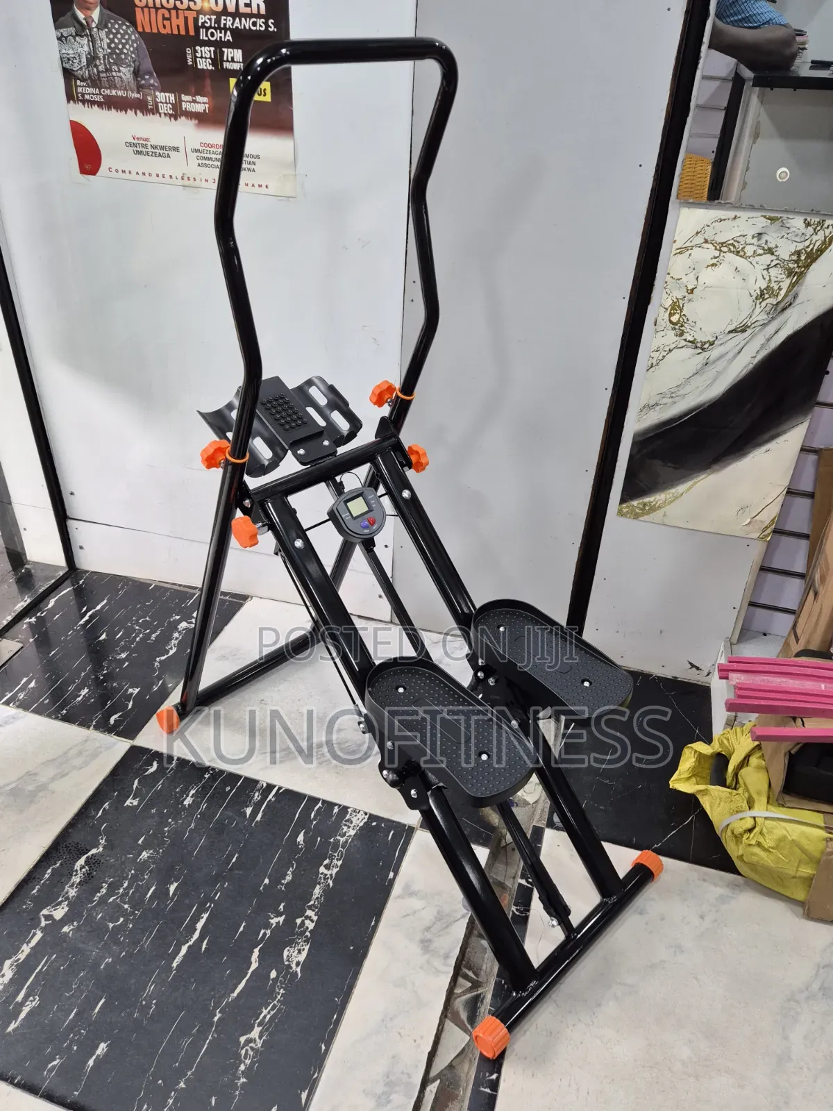 Stair Climber Machine With Digital Tracker – Foldable