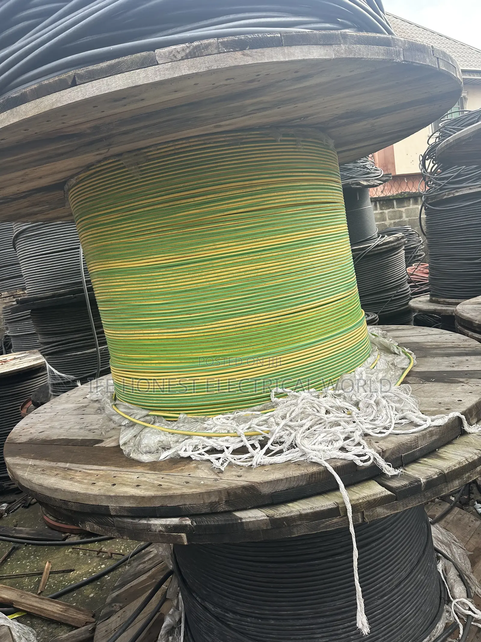 50mm Green and Yellow 1core