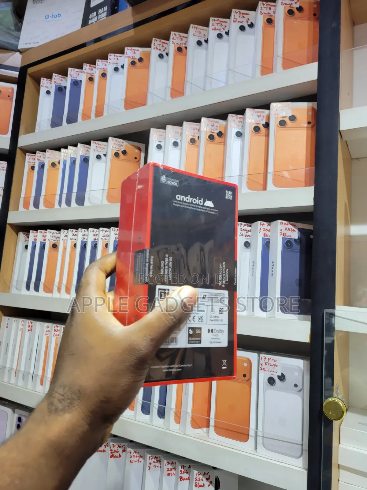 New OnePlus 15 1 TB Black