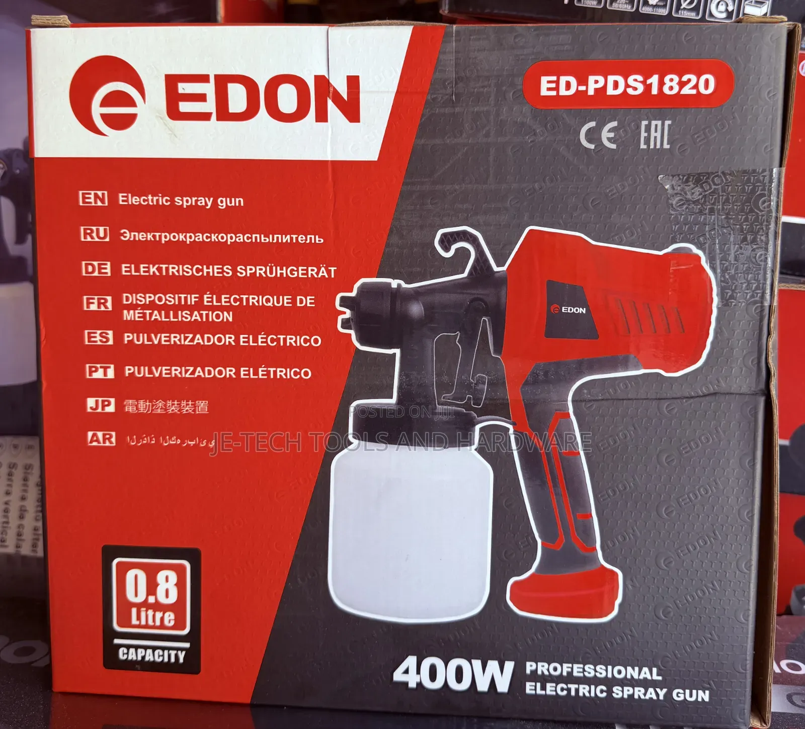 Edon ASG-18 Cordless Electric Spray Gun 400W