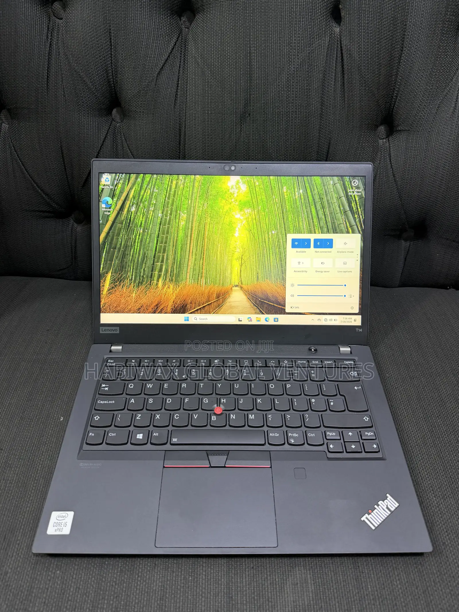Laptop Lenovo ThinkPad T14 16GB Intel Core i5 SSD 256GB