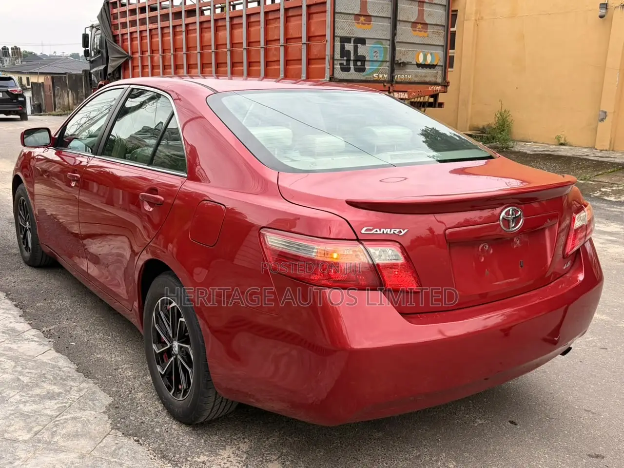 Toyota Camry LE 4dr Sedan (2.4L 4cyl 5A) 2007 Red