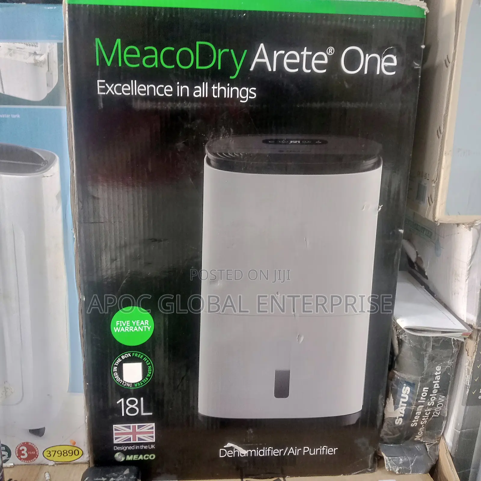 Meaco Dry Arete One 18L Dehumidifier Air Purifier