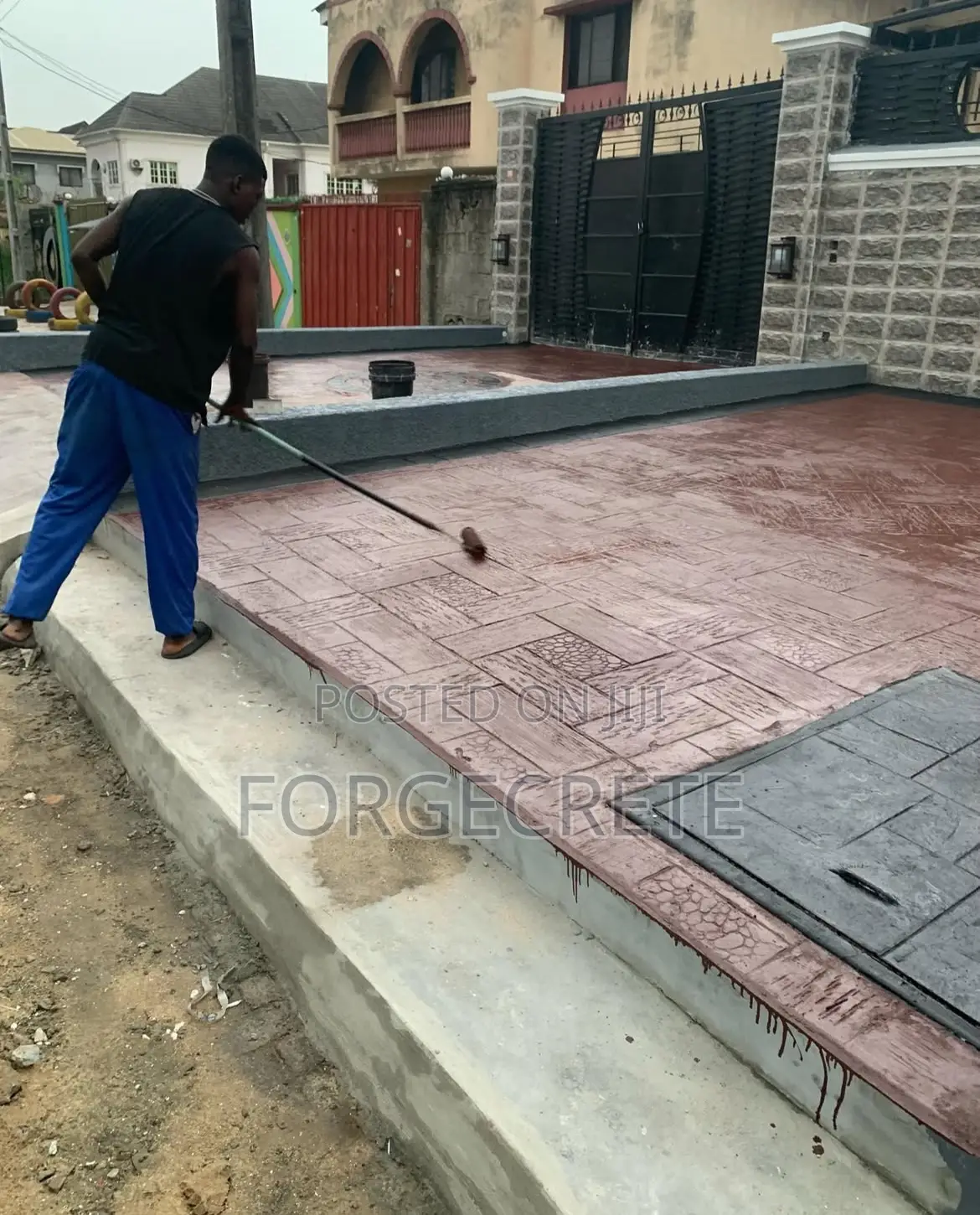 Stamp Floor Concrete