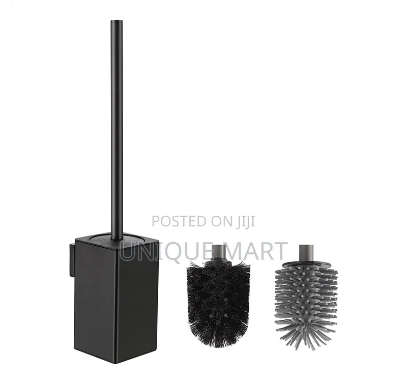 Morden Square Shaped Wall Mounted Steel Toilet Brush