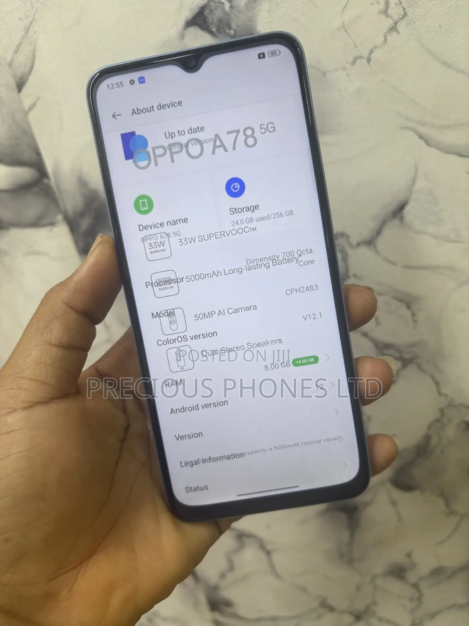 Oppo A78 5G 256 GB Blue
