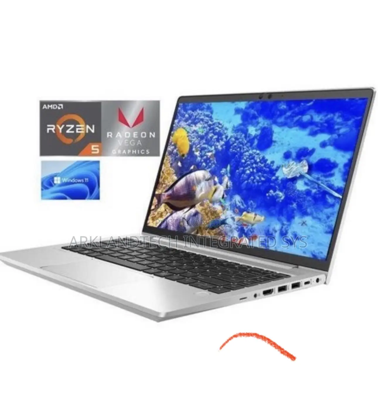 New Laptop HP 430 G5 16GB AMD Ryzen 5 SSD 512GB
