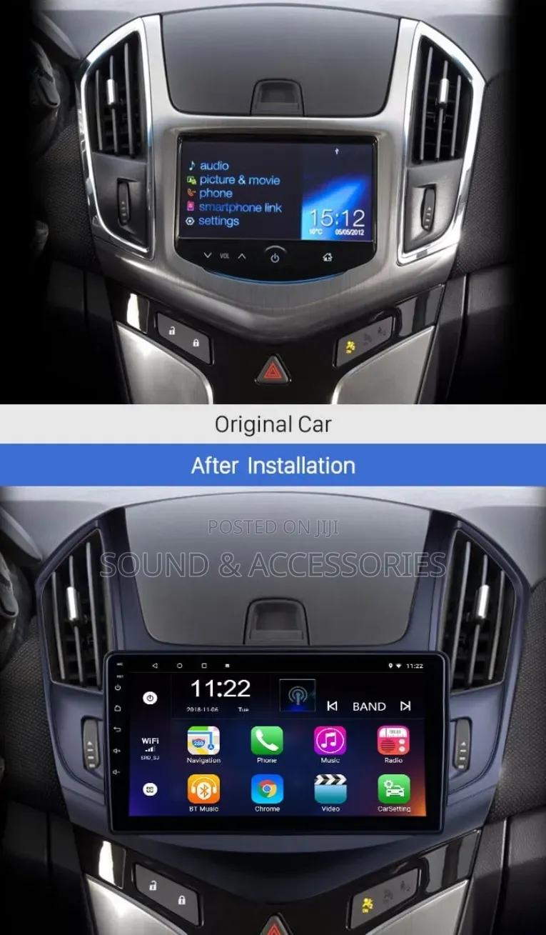 Chevrolet Cruze 2013-2016 Android GPS Navigation System