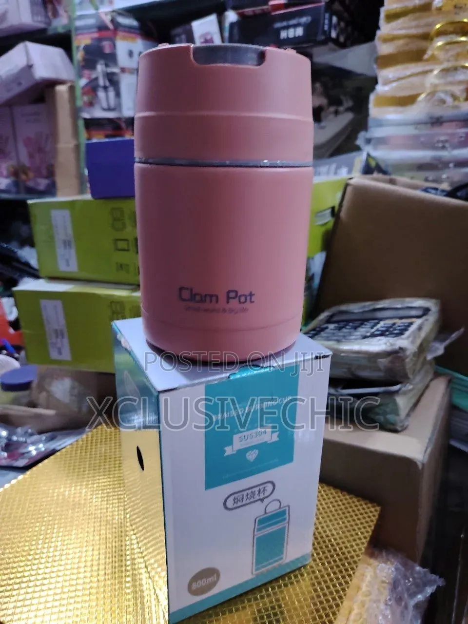 800ml Clam Pot Food Flask
