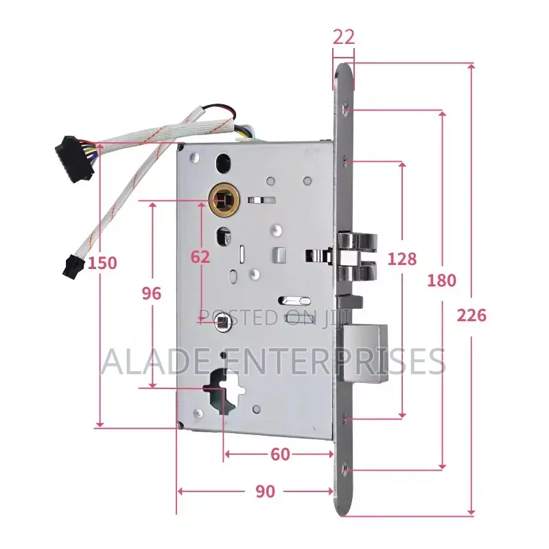 Smart Hotel Card Door Lock System With Free Management Software
