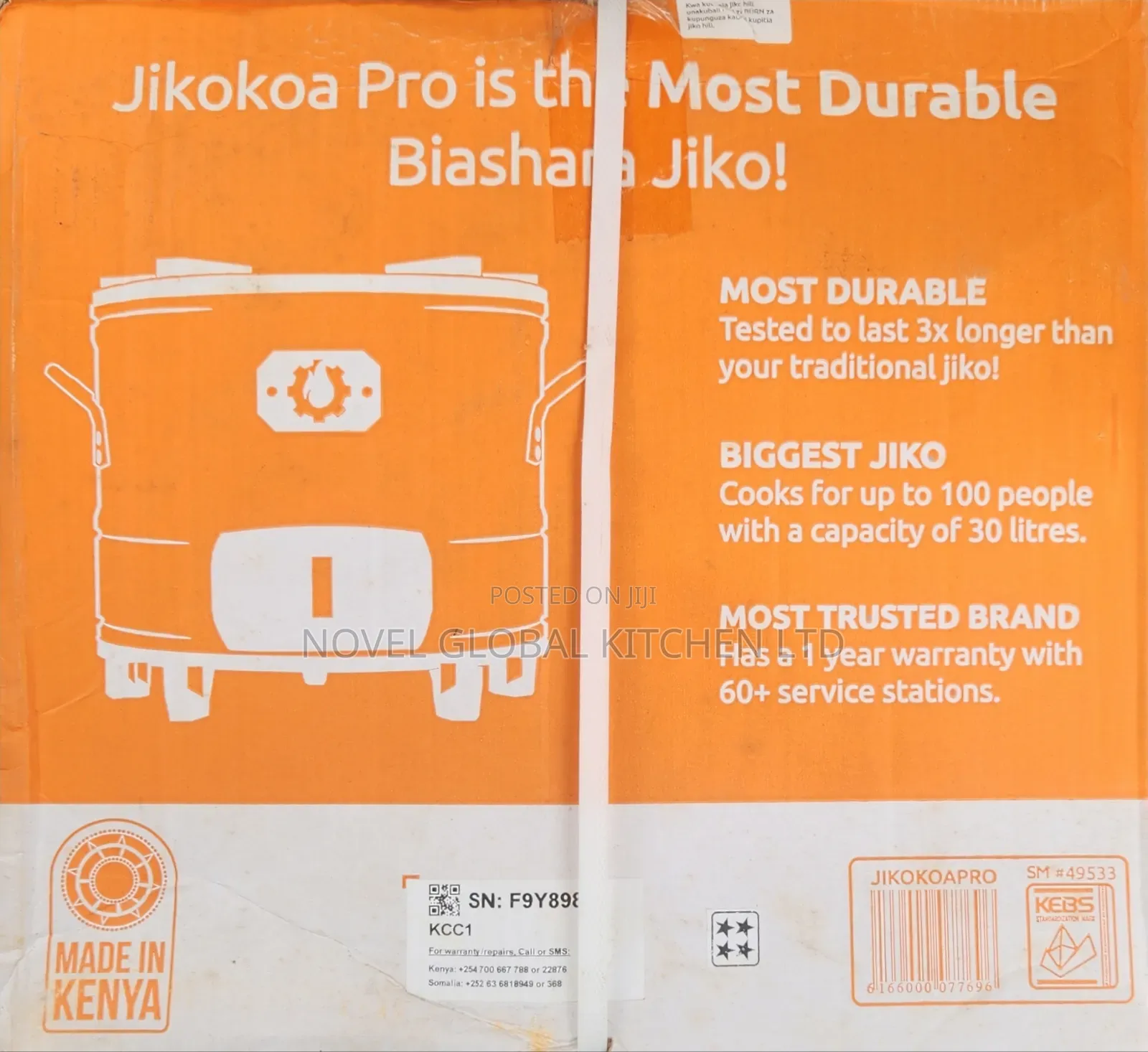 Jikokoa Medium Charcoal Stove