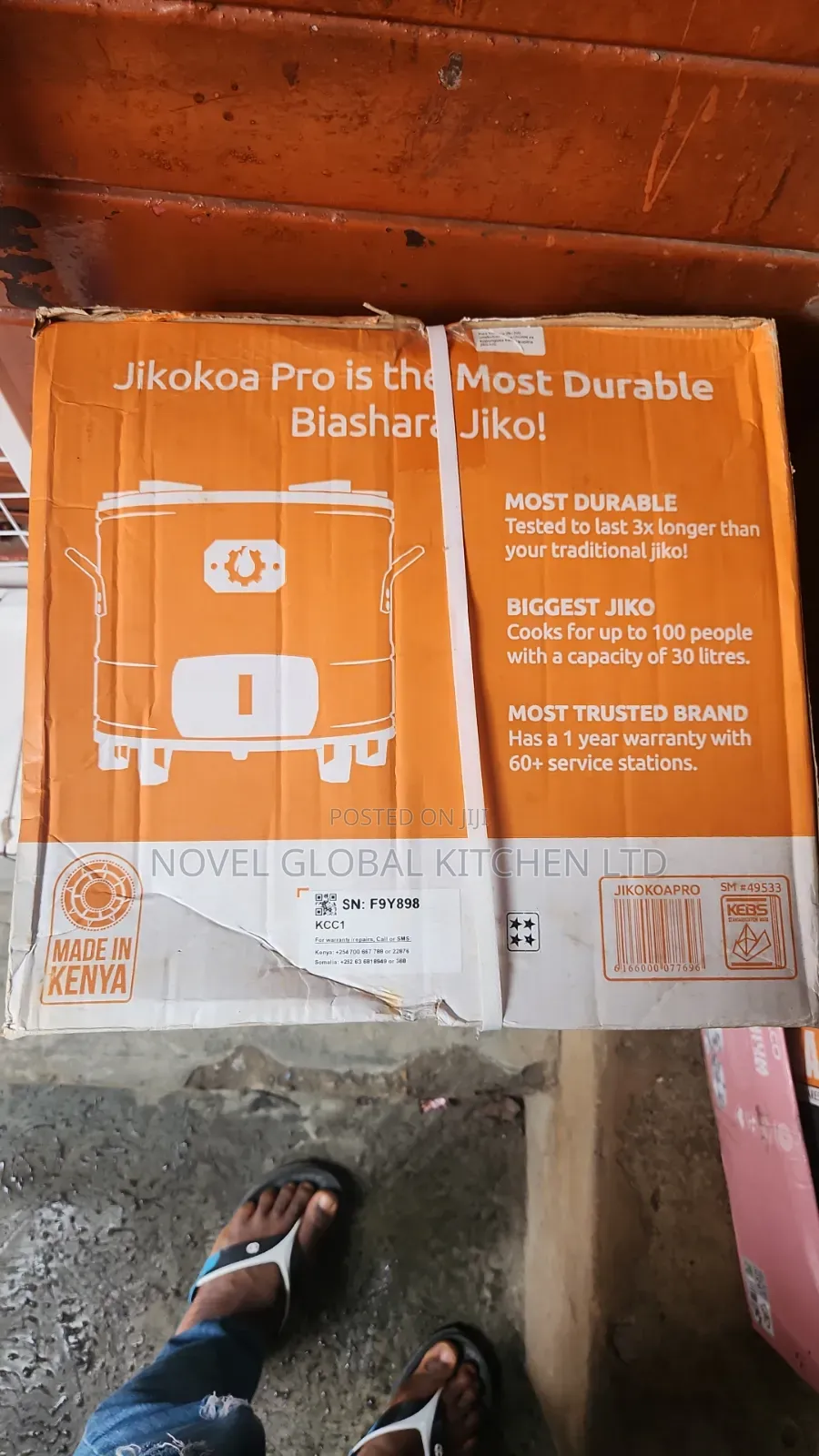 Jikokoa Medium Charcoal Stove