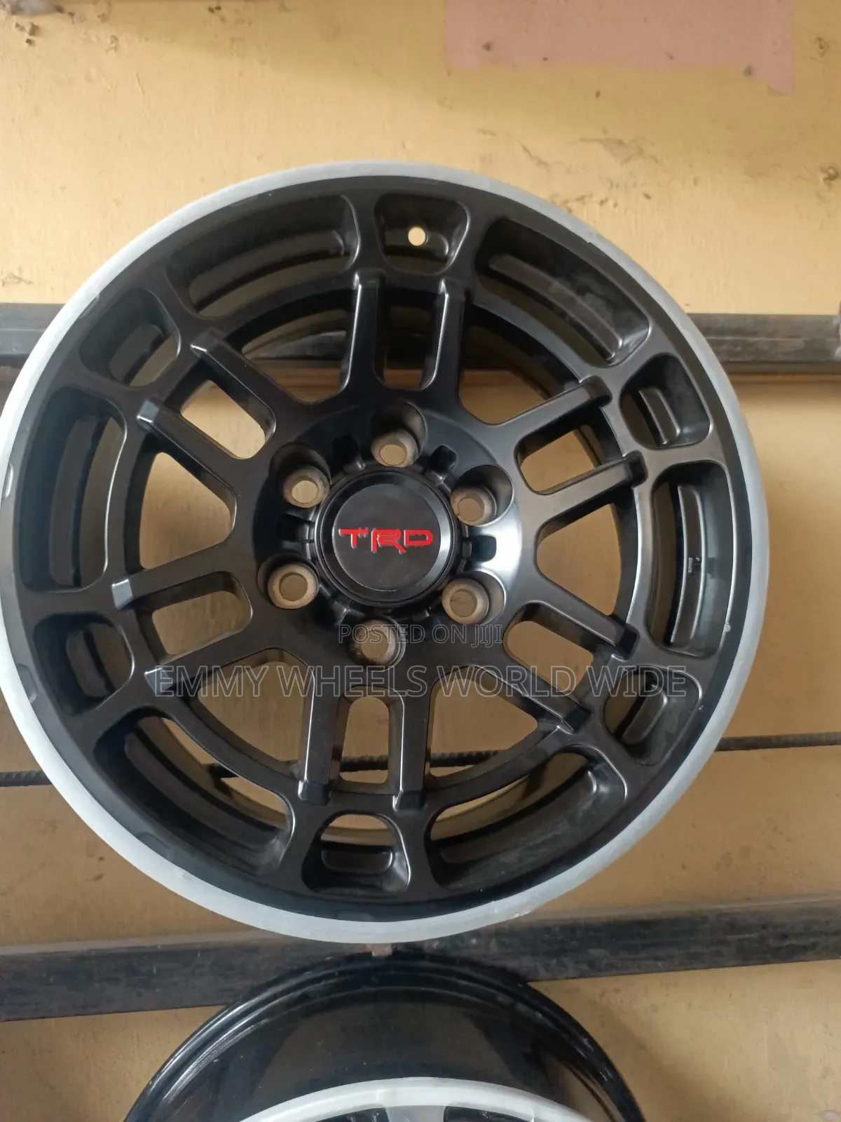 17inches for Toyota TRD Available I N Matt Black as Seen