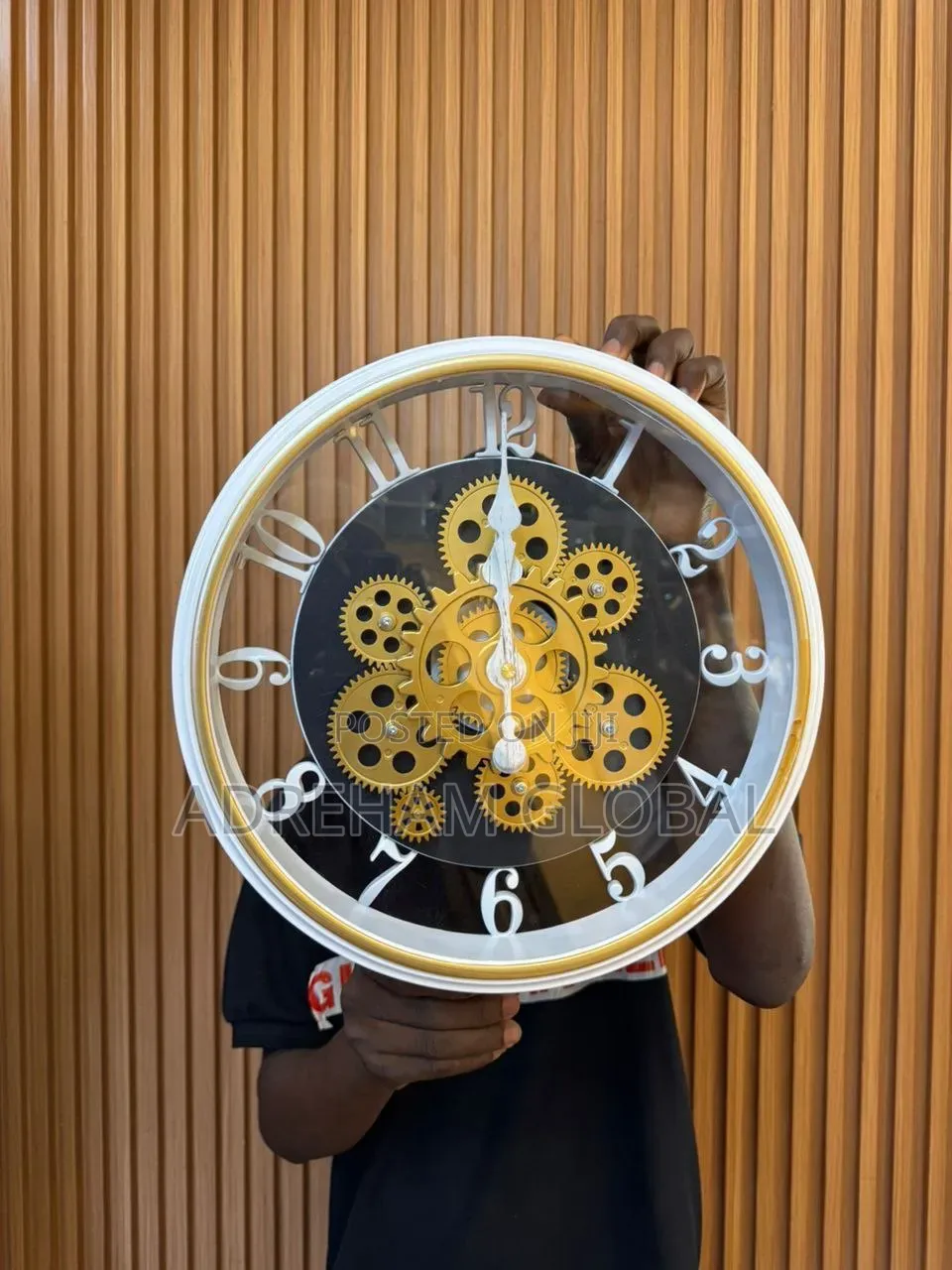Luxury Wheel Wall Clock