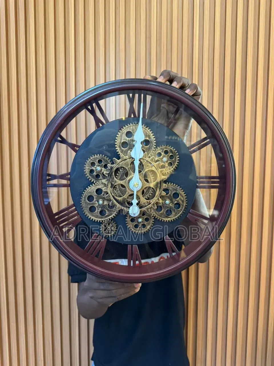Luxury Wheel Wall Clock