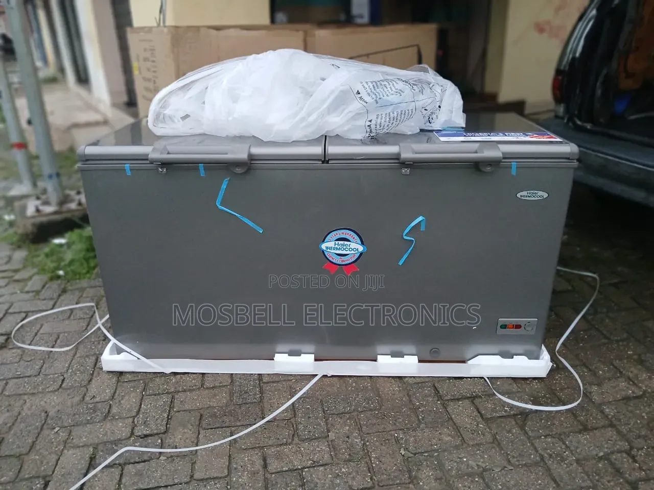 HTF 519 Haier Thermocool Inverter Freezer Silver Color