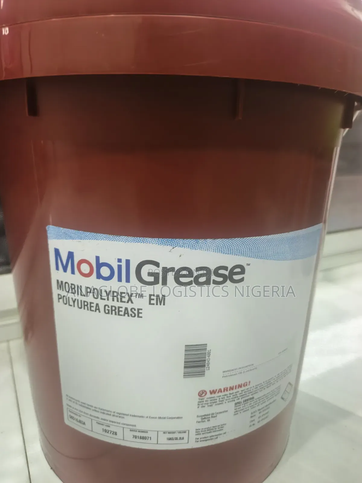 Mobil Grease Mobilpolyrex Em Polyurea Grease