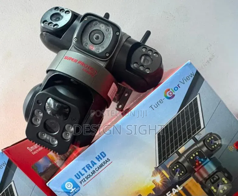 High Quality Triple Rotational Lens CCTV Camera