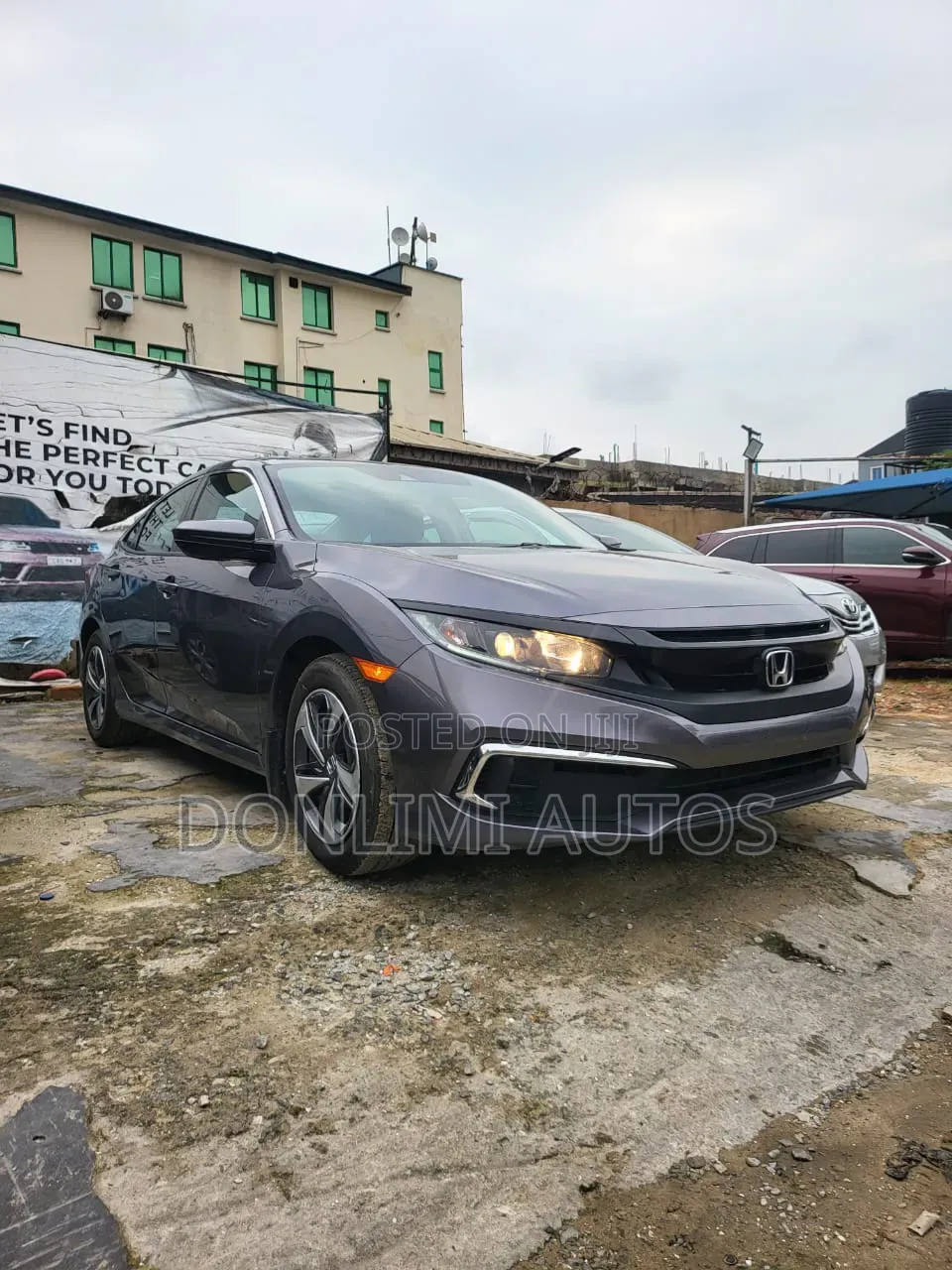 Honda Civic Sport Sedan 2020 Gray