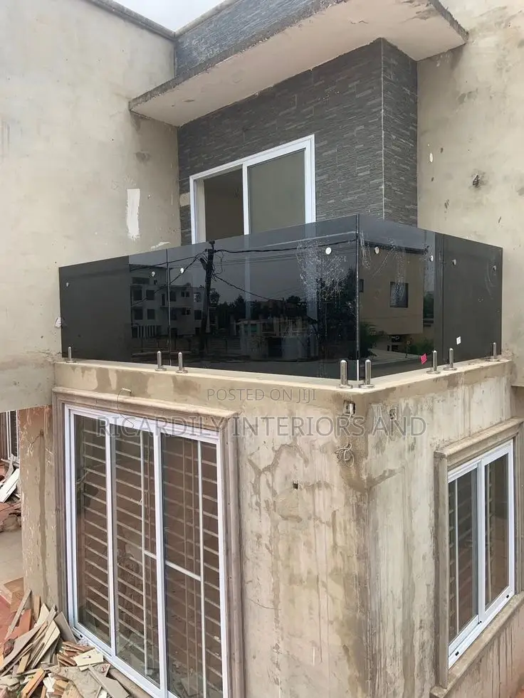 Frameless Tampered Glass Stair Railings