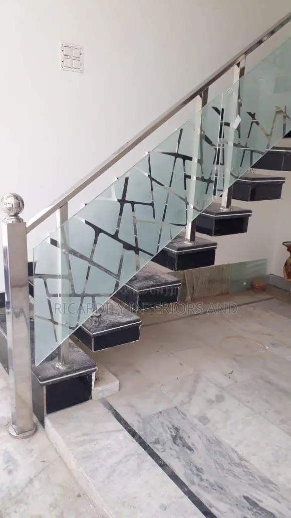 Frameless Tampered Glass Stair Railings