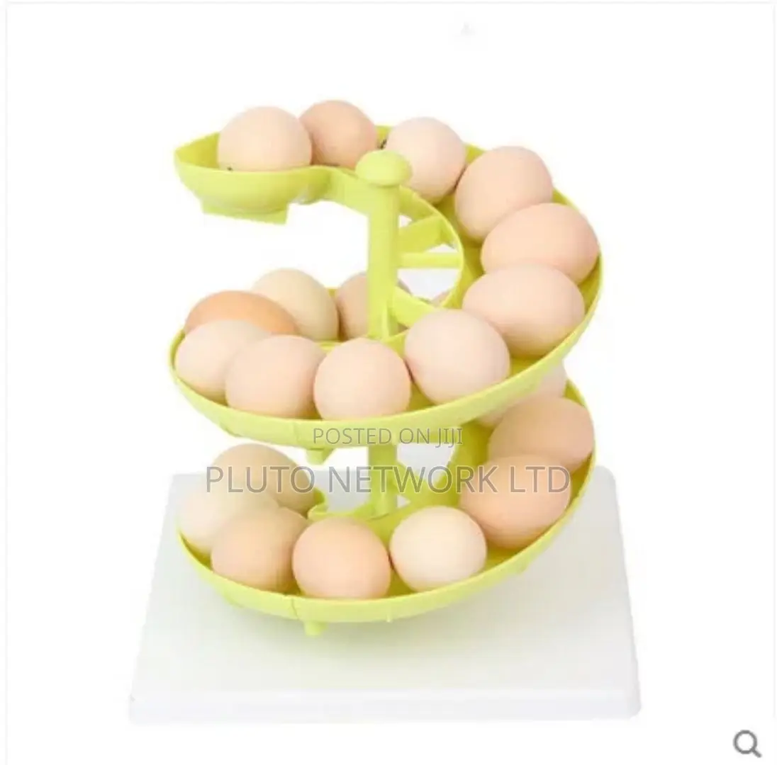 Spiral Egg Storage Rack.