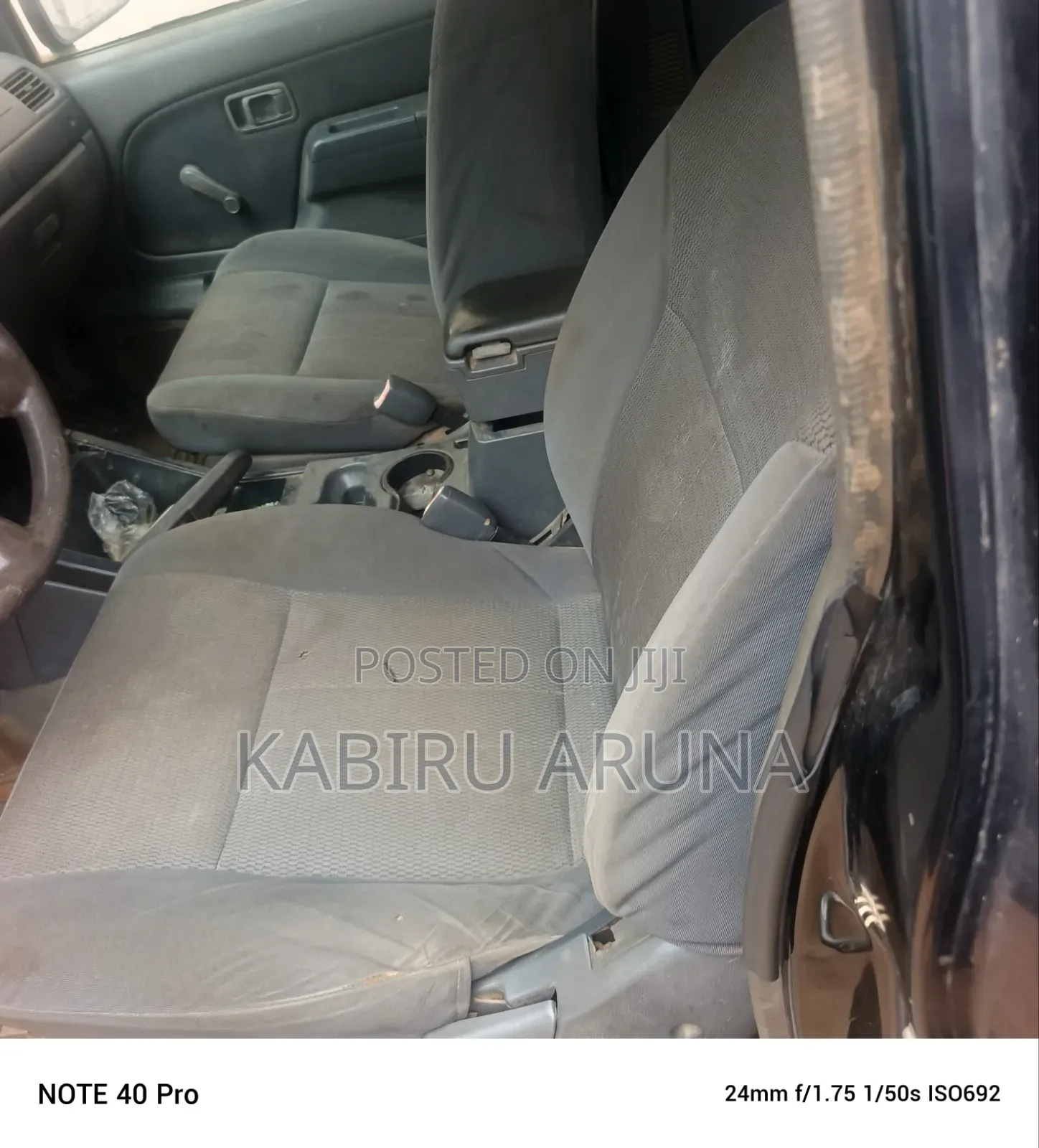 Nissan Frontier 2002 Black