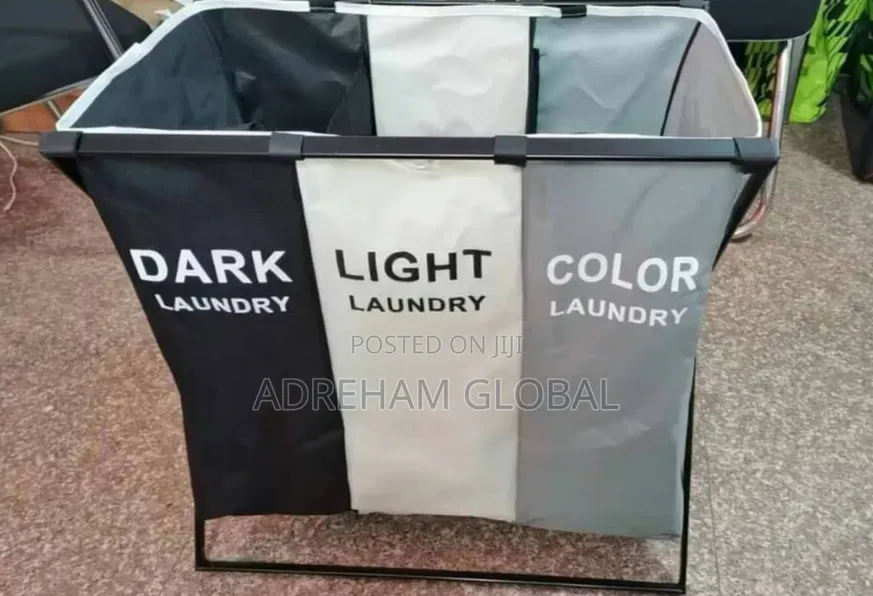 3 Pertition Laundry Bag
