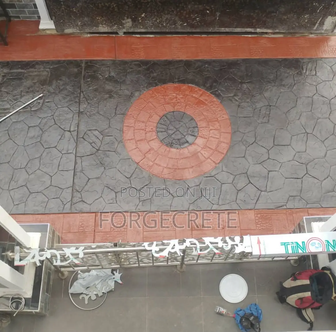 Stamped Floor Concrete