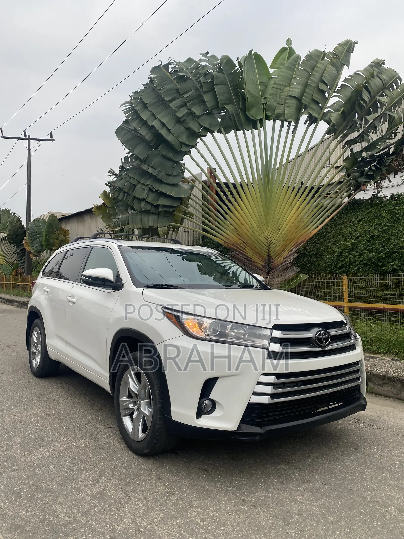 Toyota Highlander Limited 4dr SUV (3.5L 6cyl 6A) 2015 White