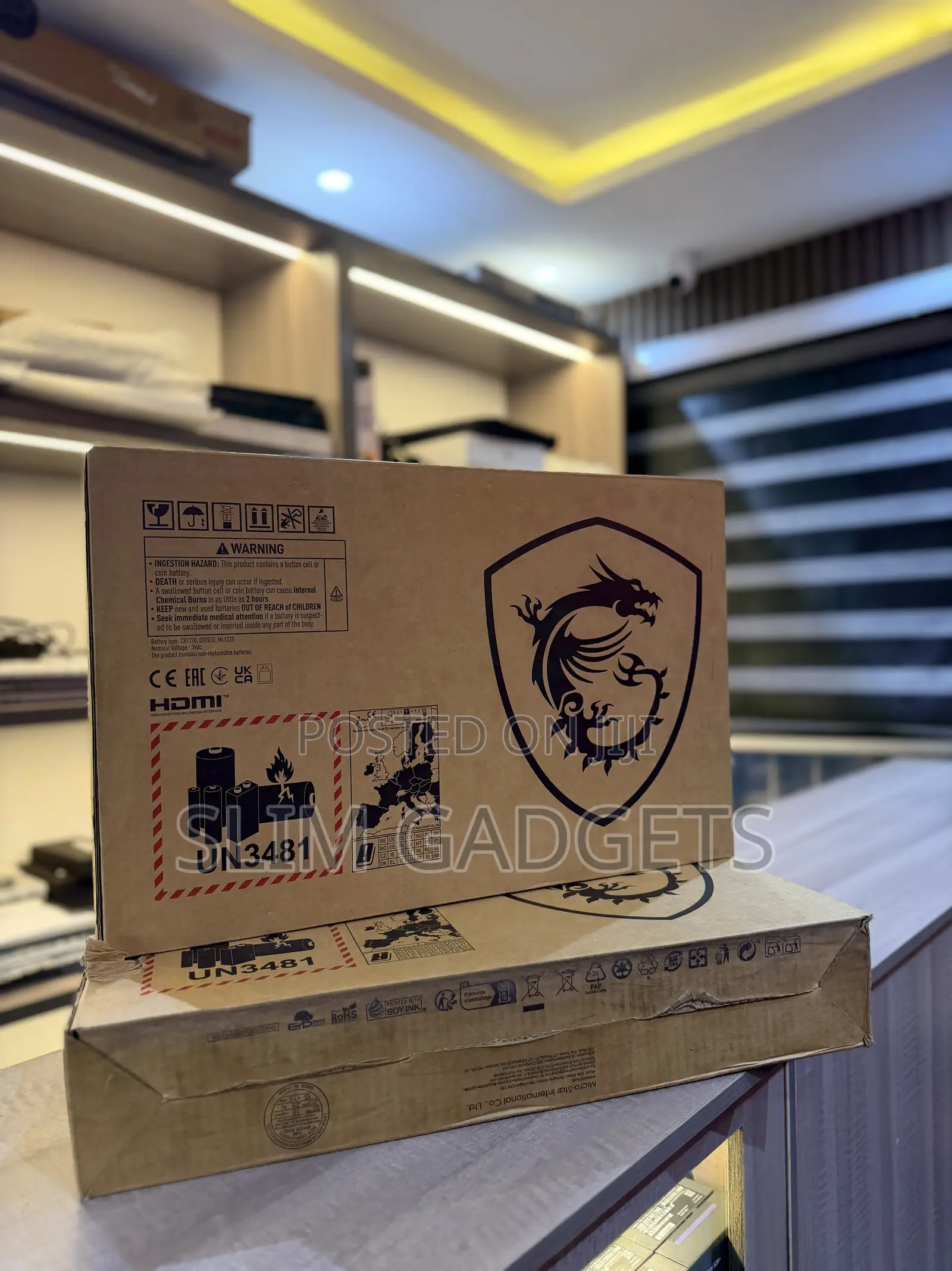 New Laptop MSI Katana 15 16GB Intel Core i7 SSD 1T