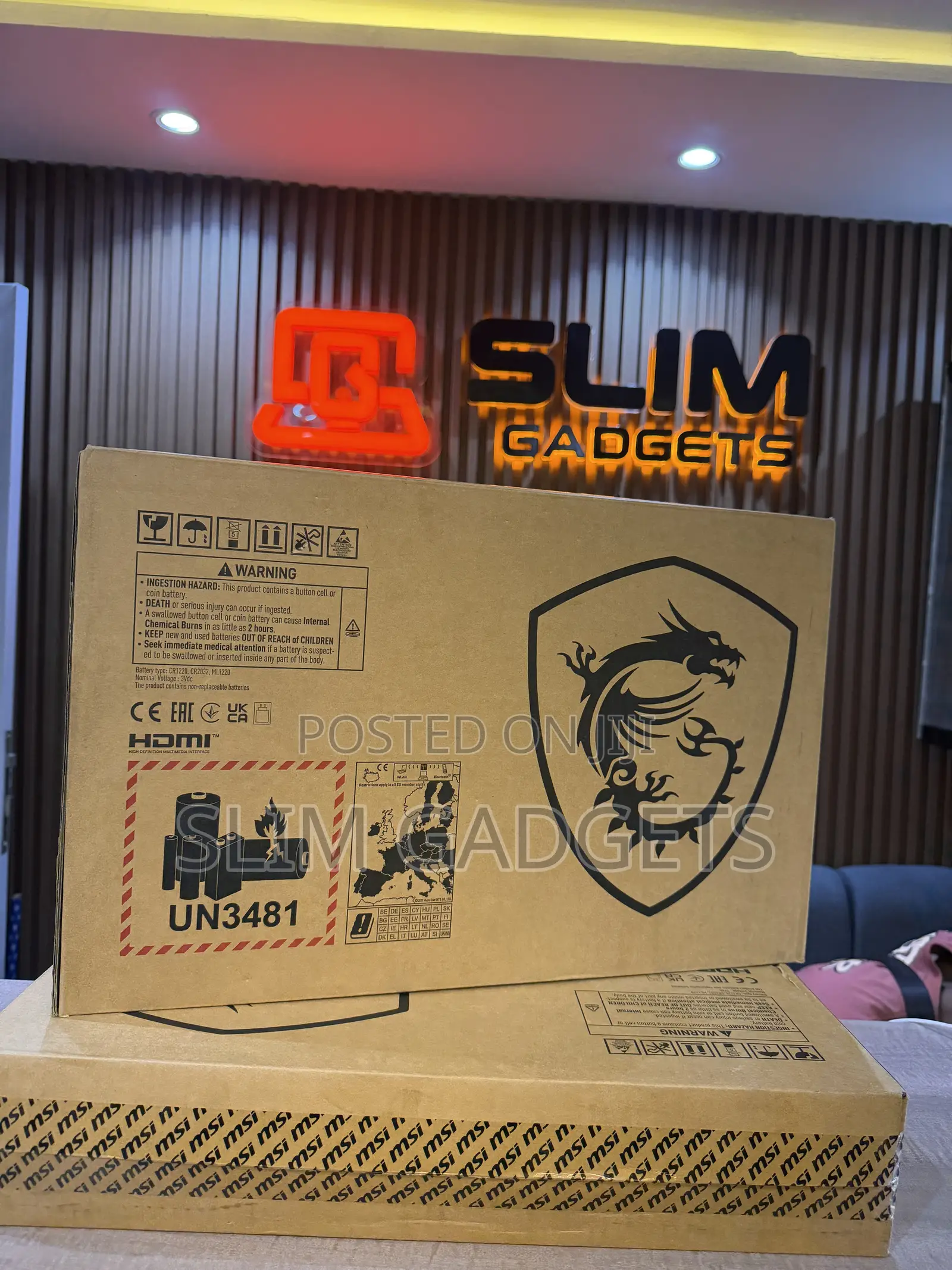 New Laptop MSI Katana 15 16GB Intel Core i7 SSD 1T
