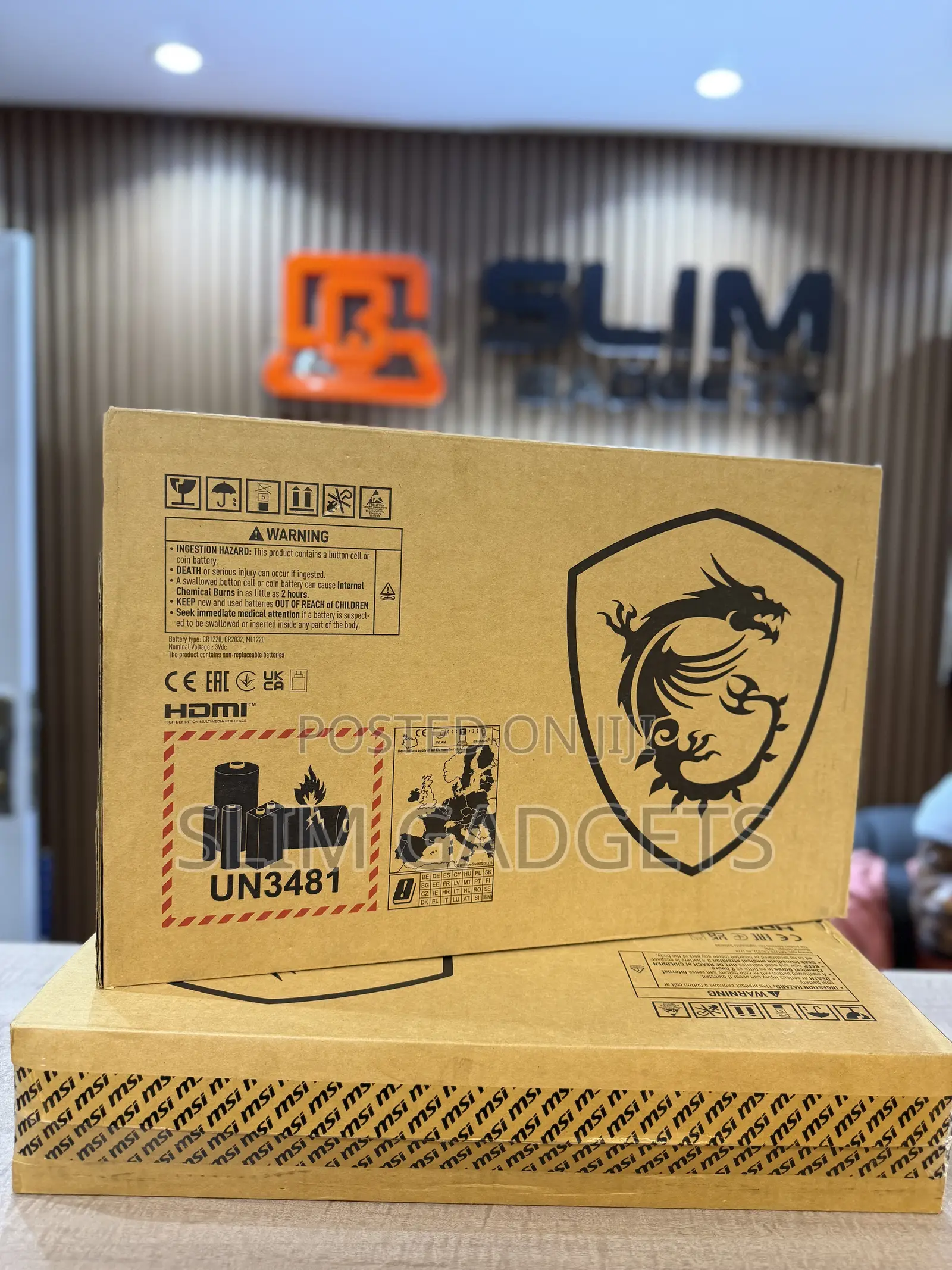 New Laptop MSI Katana 15 16GB Intel Core i7 SSD 1T