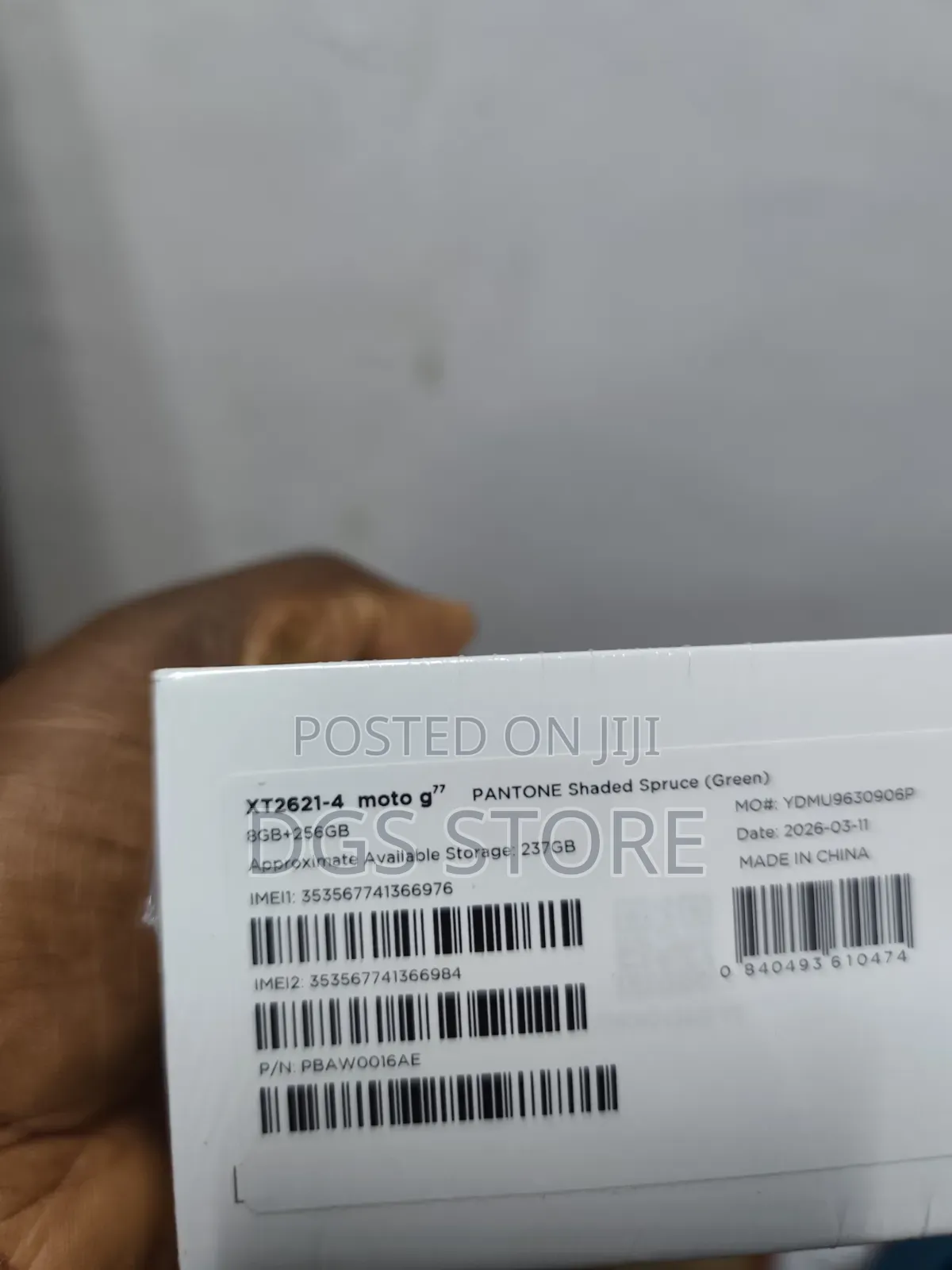 New Motorola Moto G 8 GB Green
