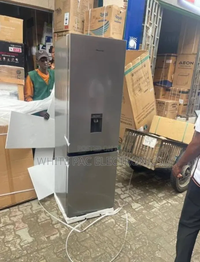 New >Hisense 264 Litre Standing Big ( Fridge + Freezer ) >Ref > 35DC
