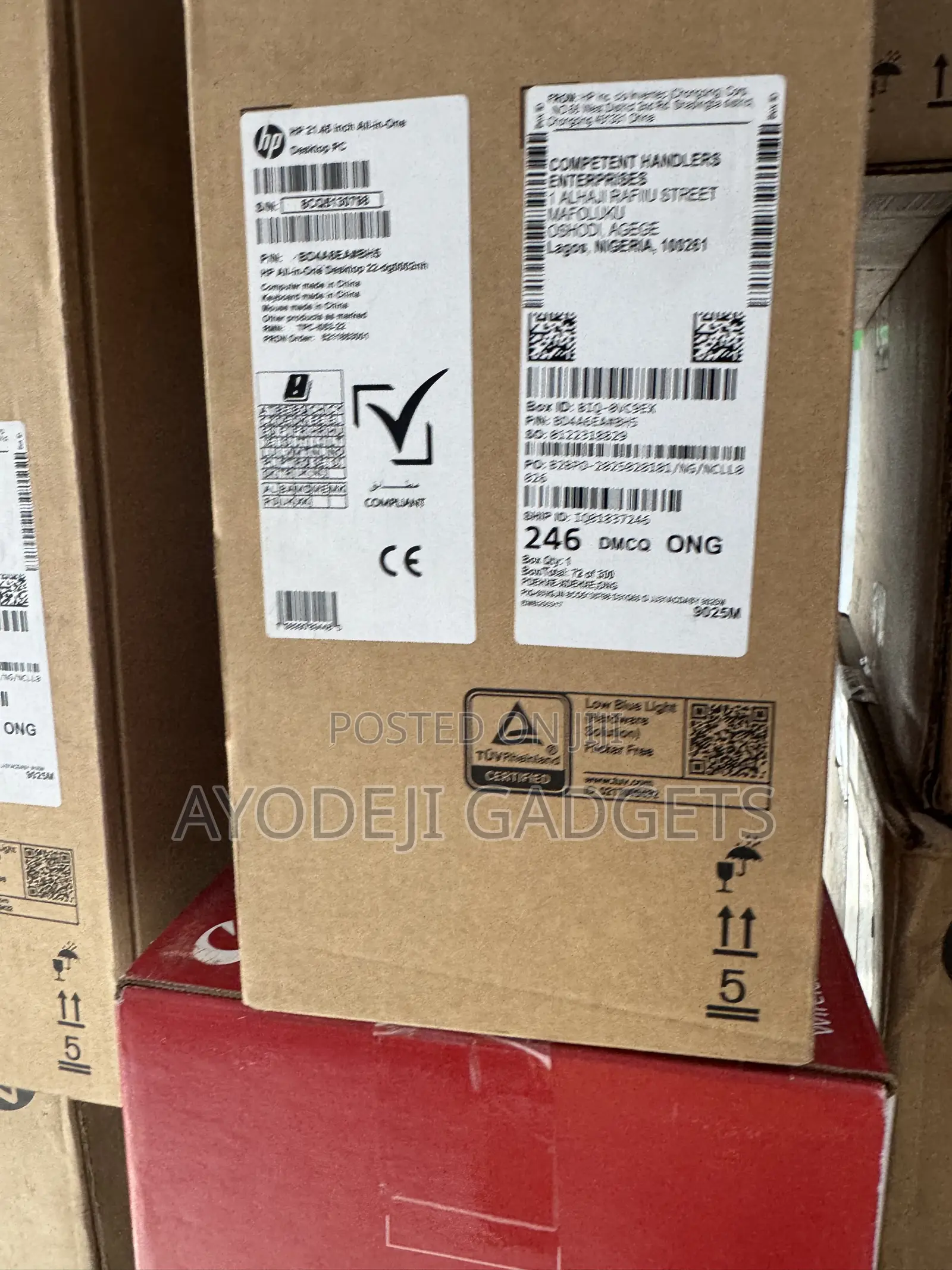New Desktop Computer HP AiO 22 8GB Intel HDD+SSD 512GB