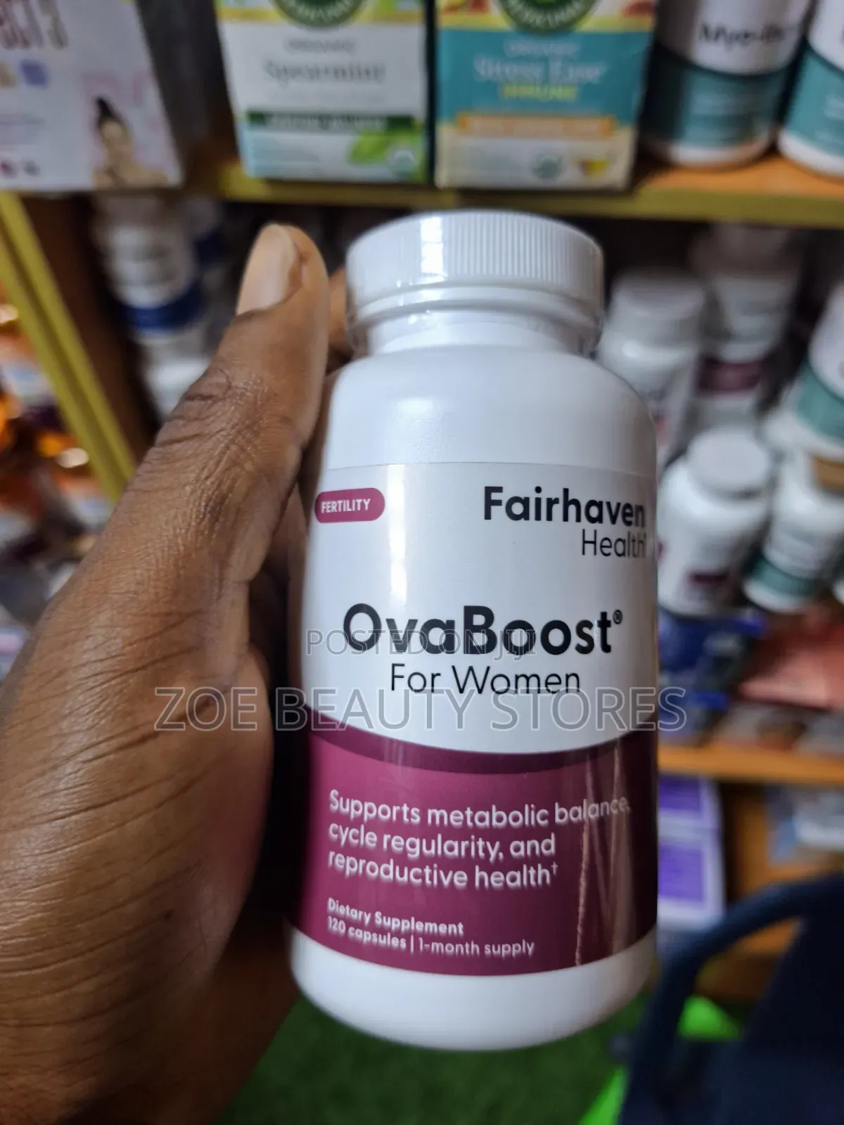 Fairhaven Health OvaBoost for Women – 120 Capsules