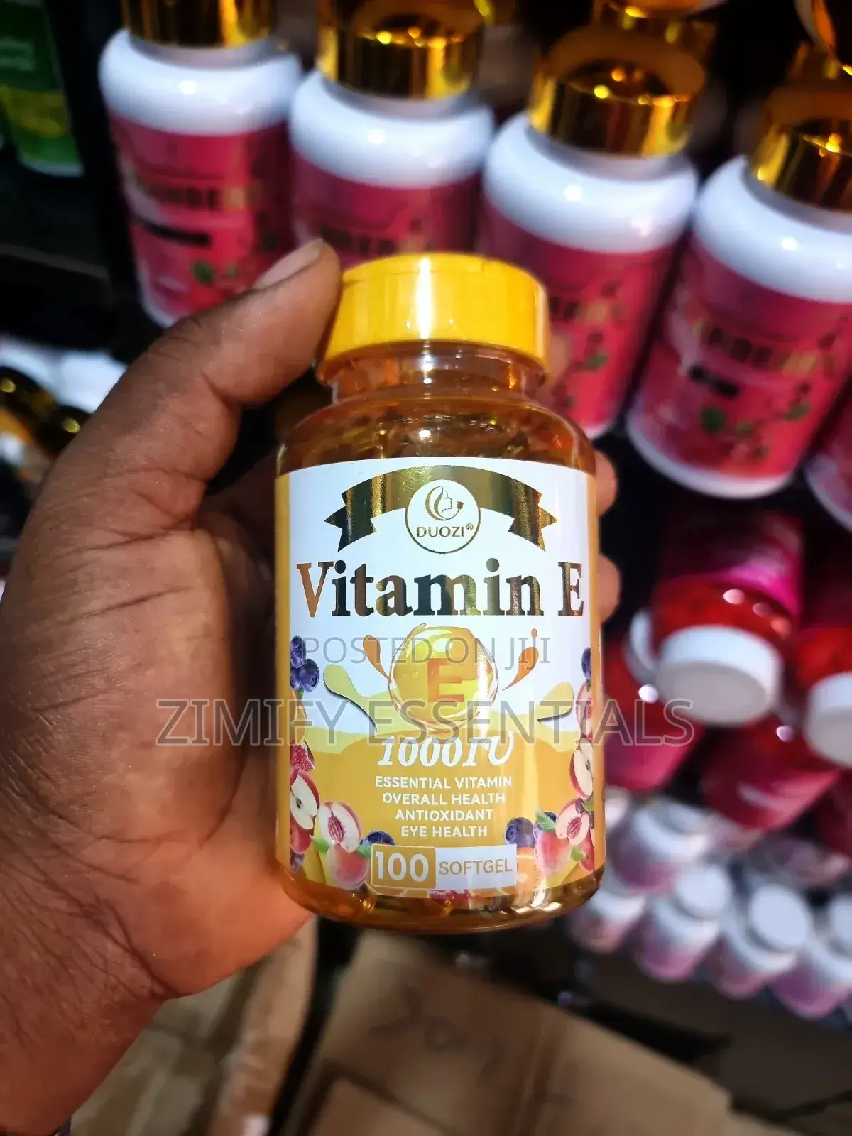 Duozi Vitamin E 1000IU Essential Antioxidant - 100 Softgels