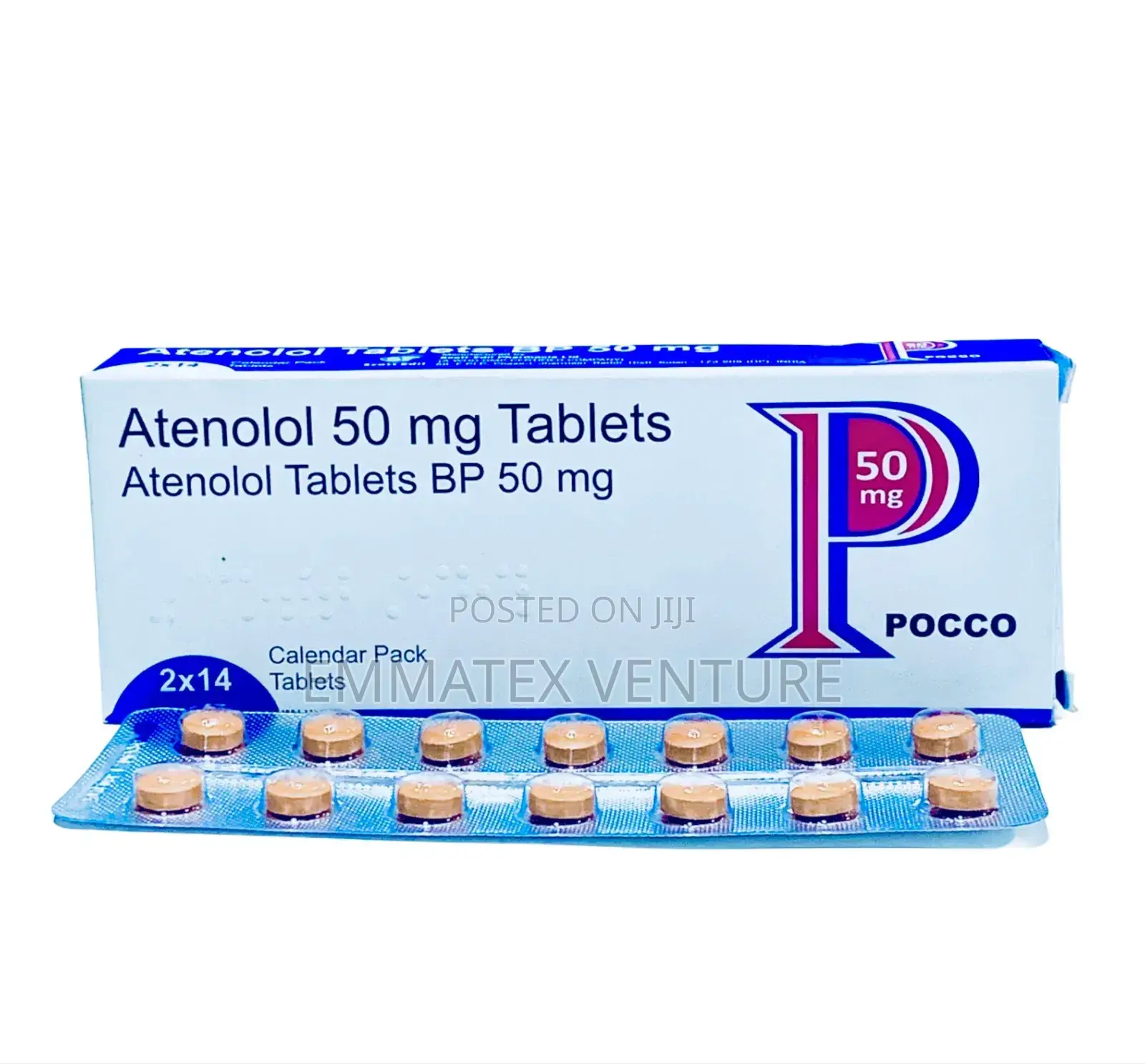Pocco Atenolol 50mg Tablet X28
