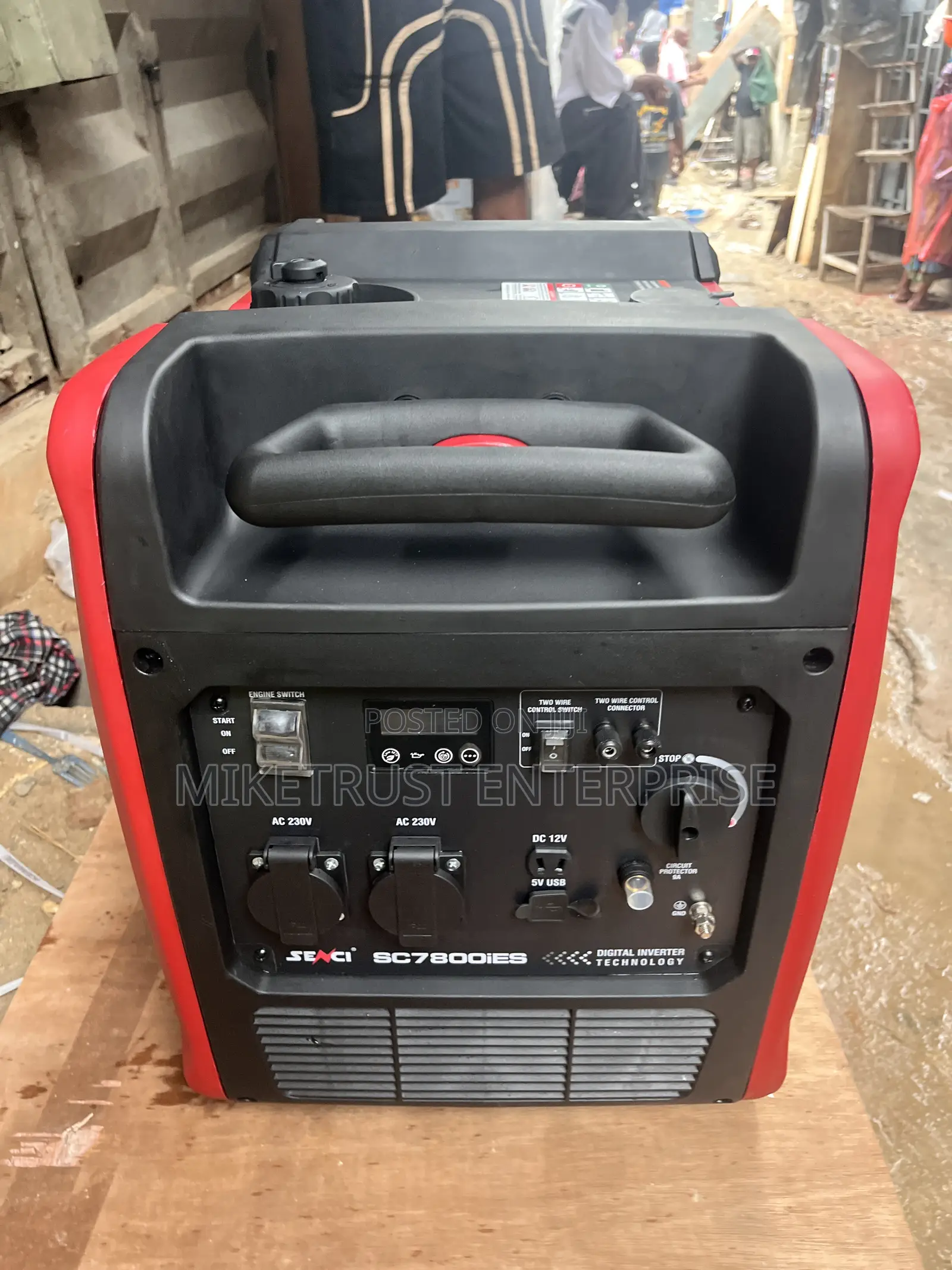 Senci 5.6kva Inverter Soundproof Generator. Zero Noise