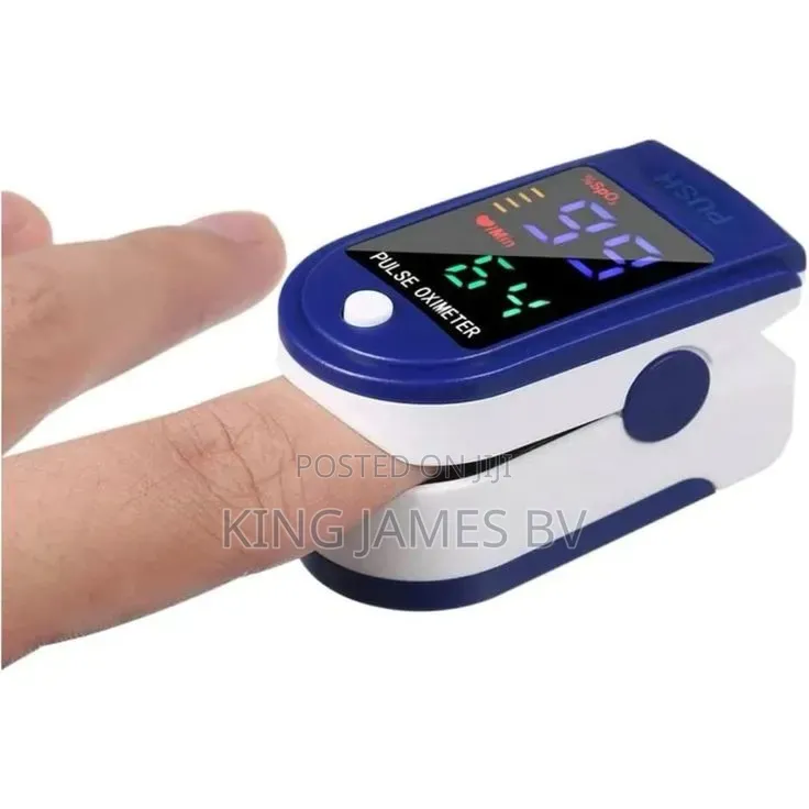 Portable Finger Pulse Oximeter – Smart Health Monitoring Device