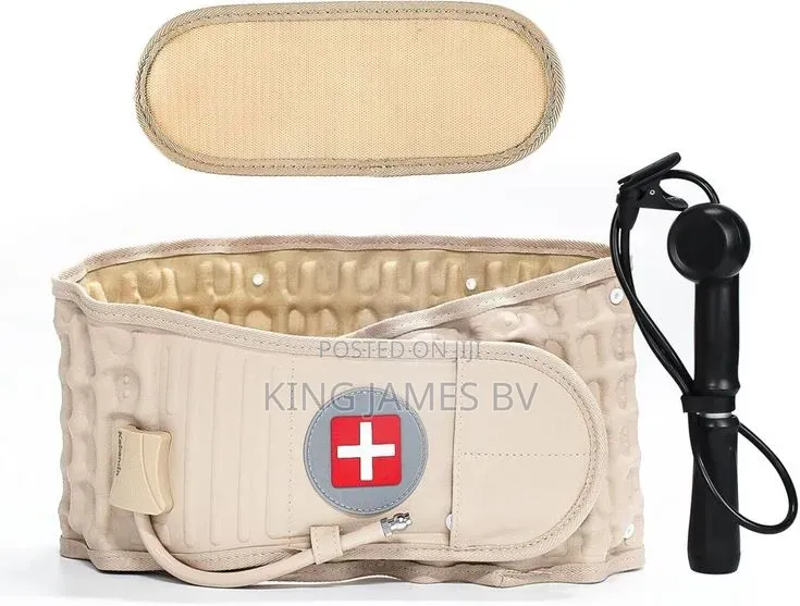 Portable Spinal Traction Belt – Lumbar Support Device