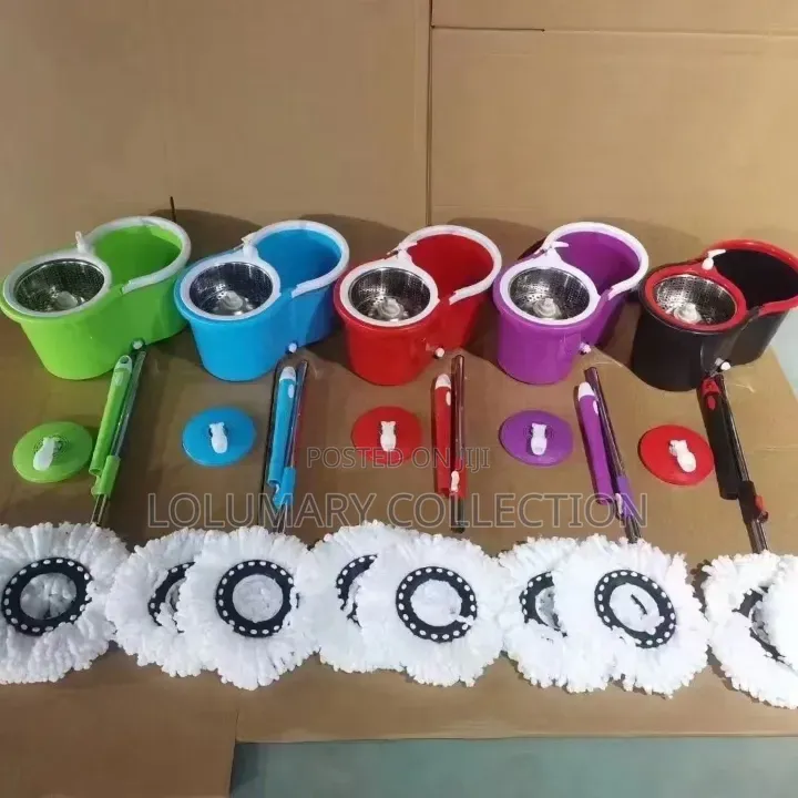 Spin Mop and Bucket