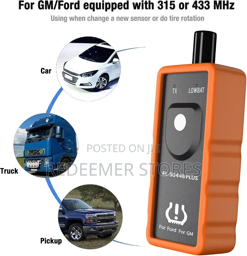 2 in 1 Tire Pressure Sensor Reset Tool