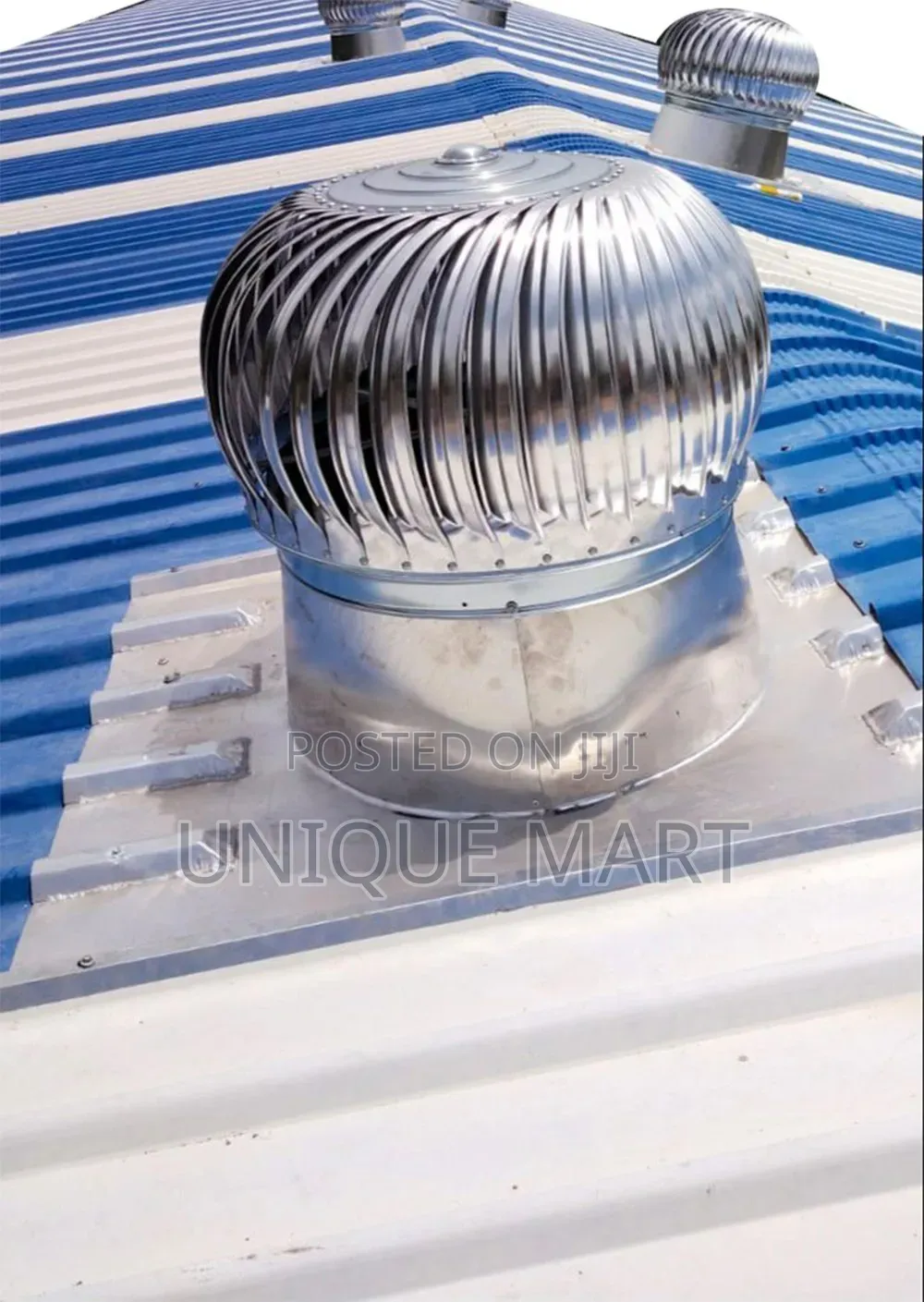 20" Rooftop Ventilation Wind Driven Turbine