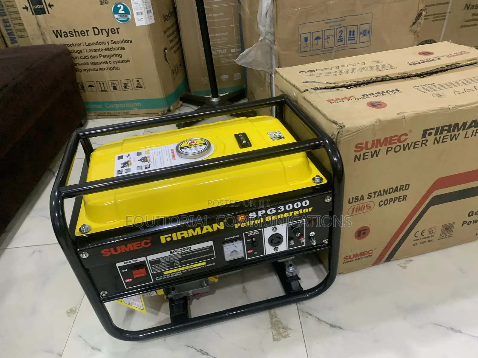 Sumec Firman SPG3000 Generator: Power Output, Fuel Efficiency
