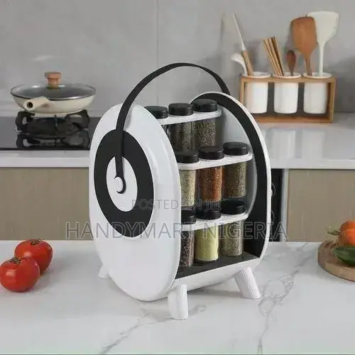 Bigger 18-Jar Rotating Spice Rack 10% OFF