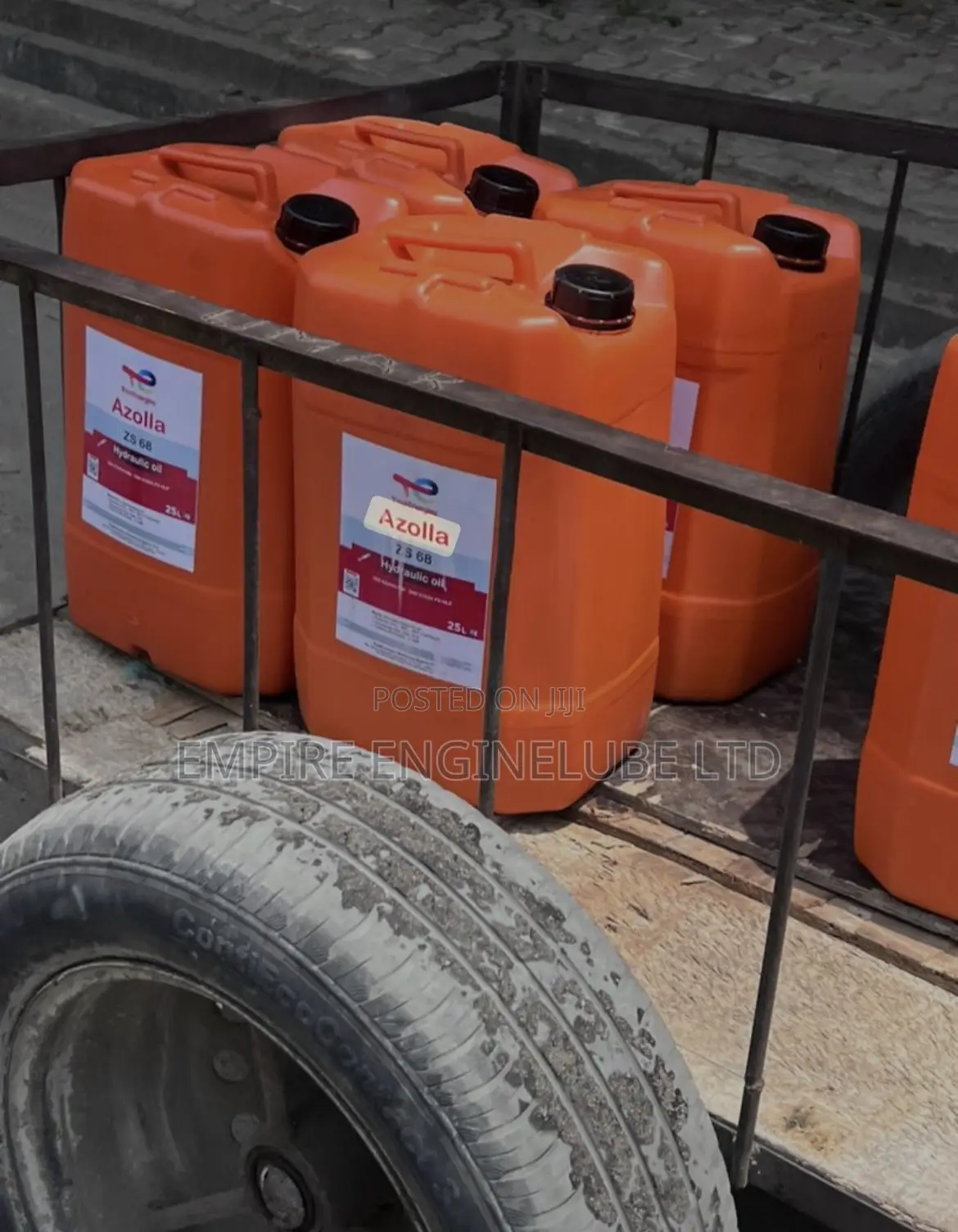 Total Azolla Zs 68 Hydraulic Oil 25litres