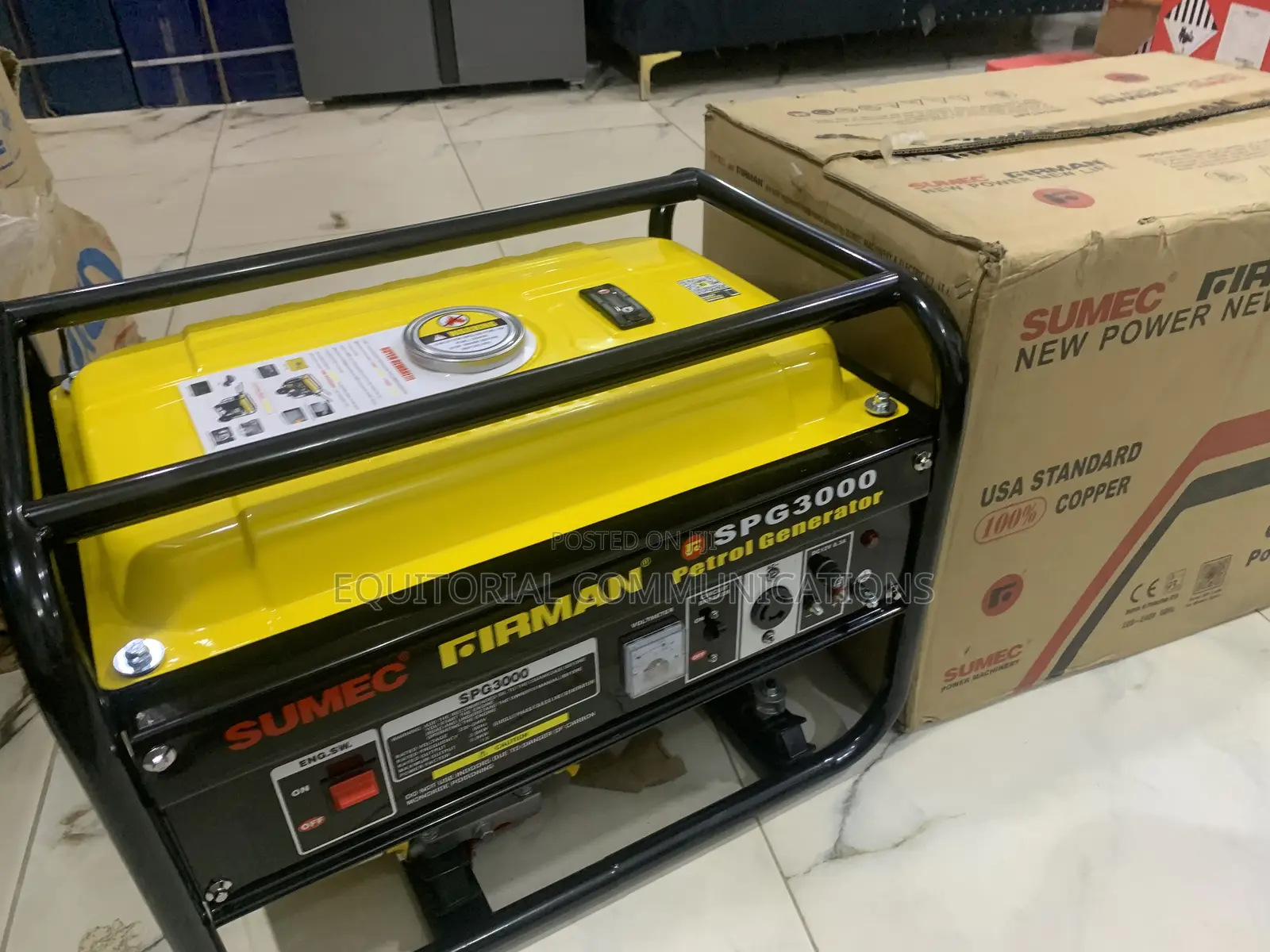 Sumec Firman SPG3000 Generator: Noise Level, Fuel Economy and Reliabil