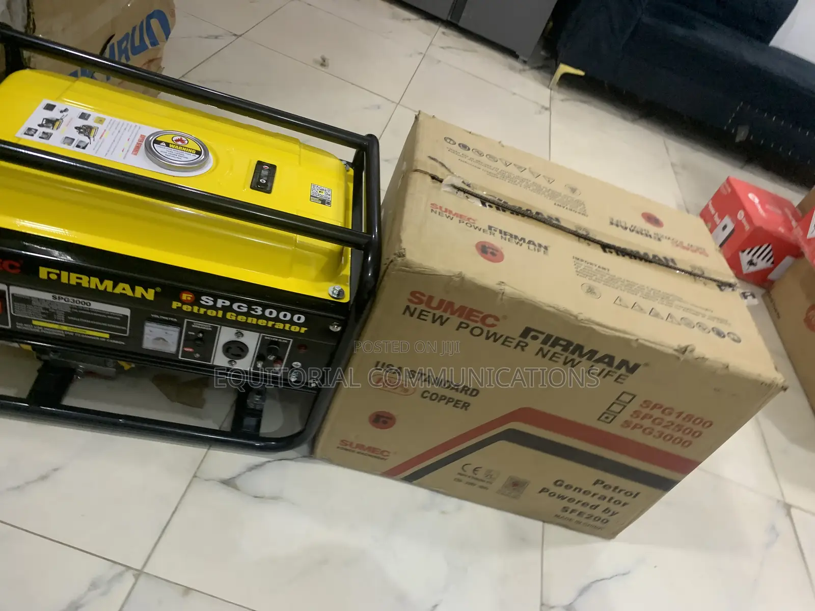 Sumec Firman SPG3000 Generator: Reliable Power for Homes and Businesse
